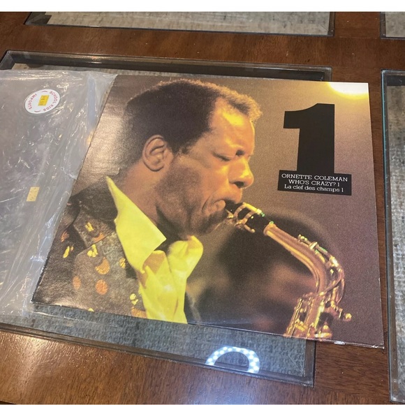 Vinyl Record Ornette Coleman Trio LP Atmosphere Top Jazz France 1979 Vintage - Picture 1 of 12